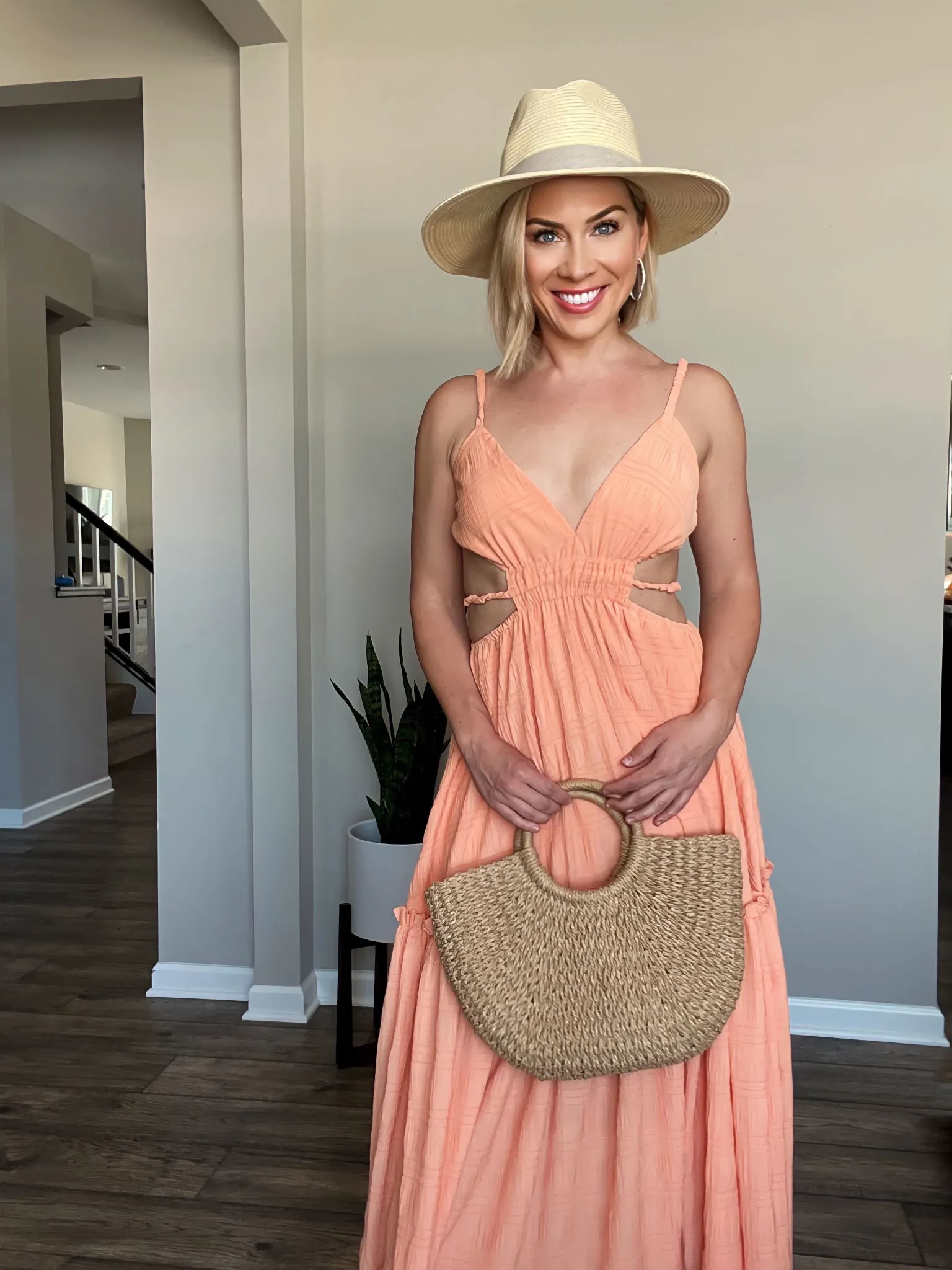 Isidore Cut-out Detail Maxi Dress