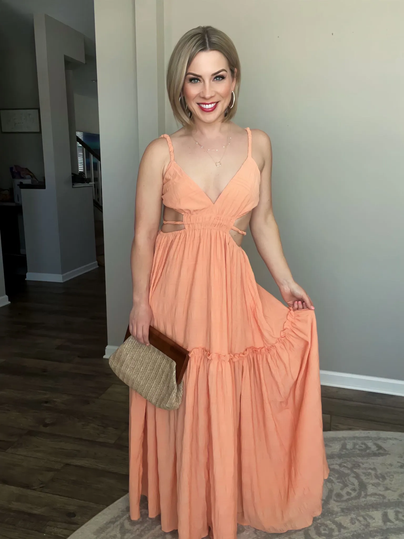 Isidore Cut-out Detail Maxi Dress