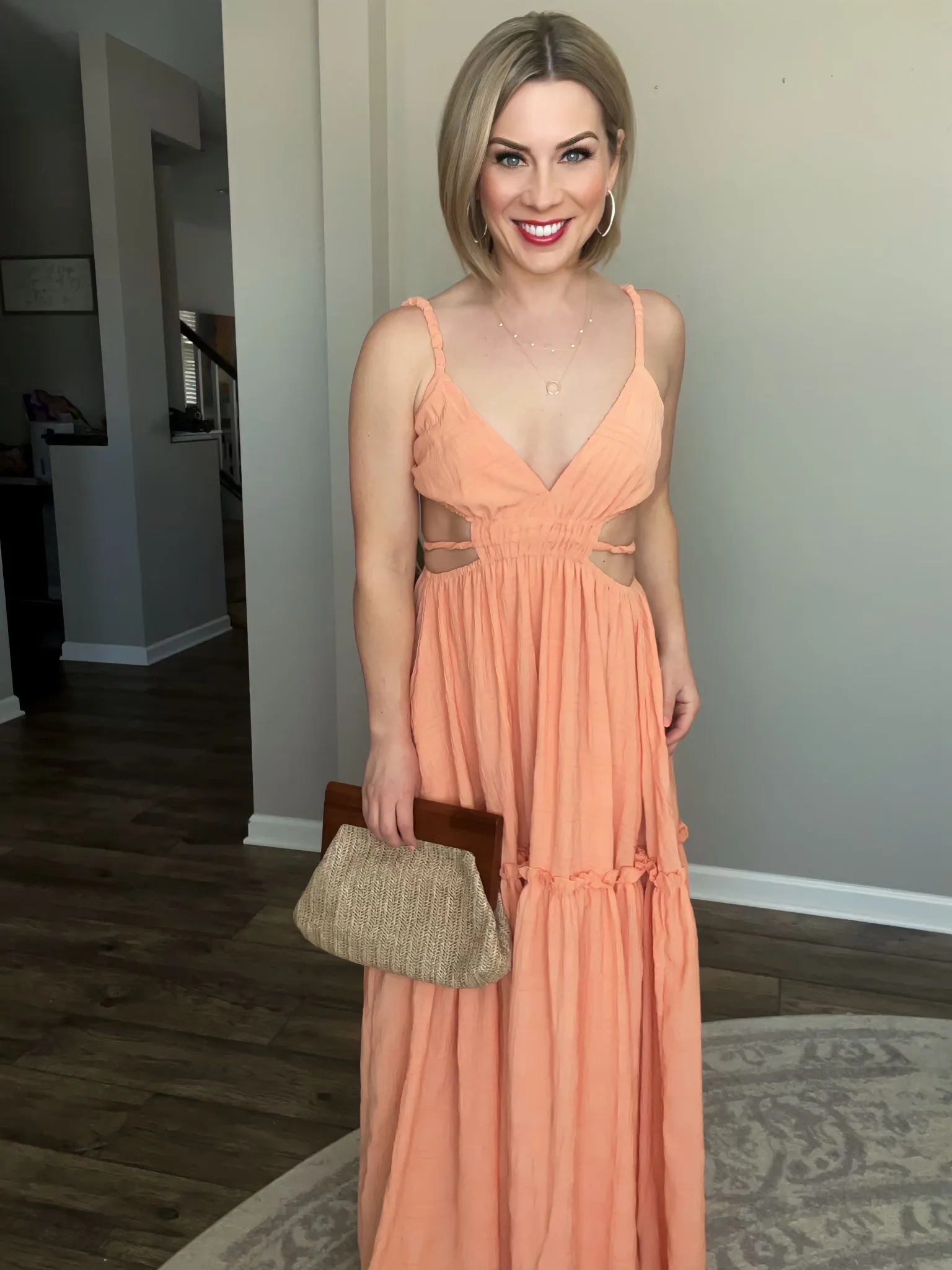 Isidore Cut-out Detail Maxi Dress