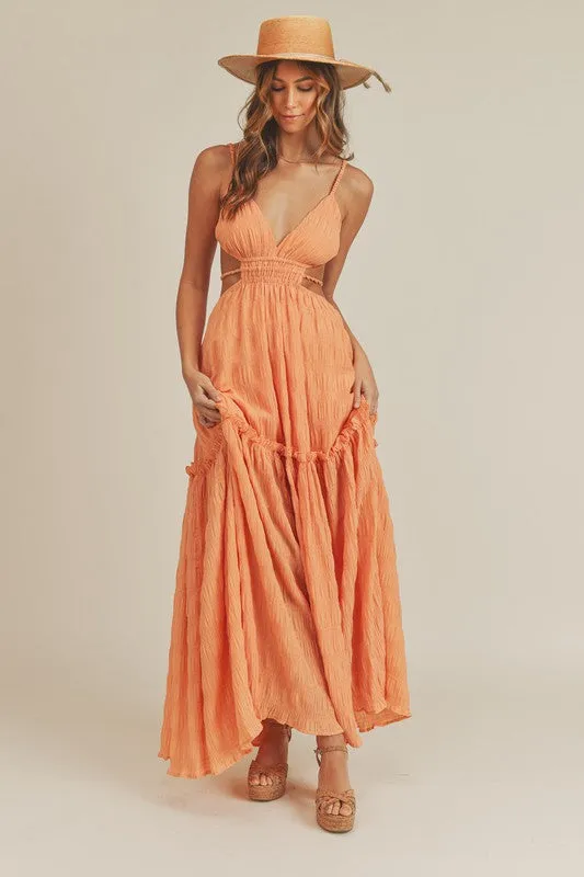 Isidore Cut-out Detail Maxi Dress