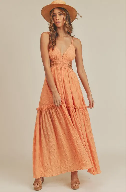 Isidore Cut-out Detail Maxi Dress
