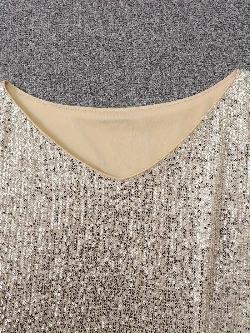 Isla | Stylish Glitter Dress