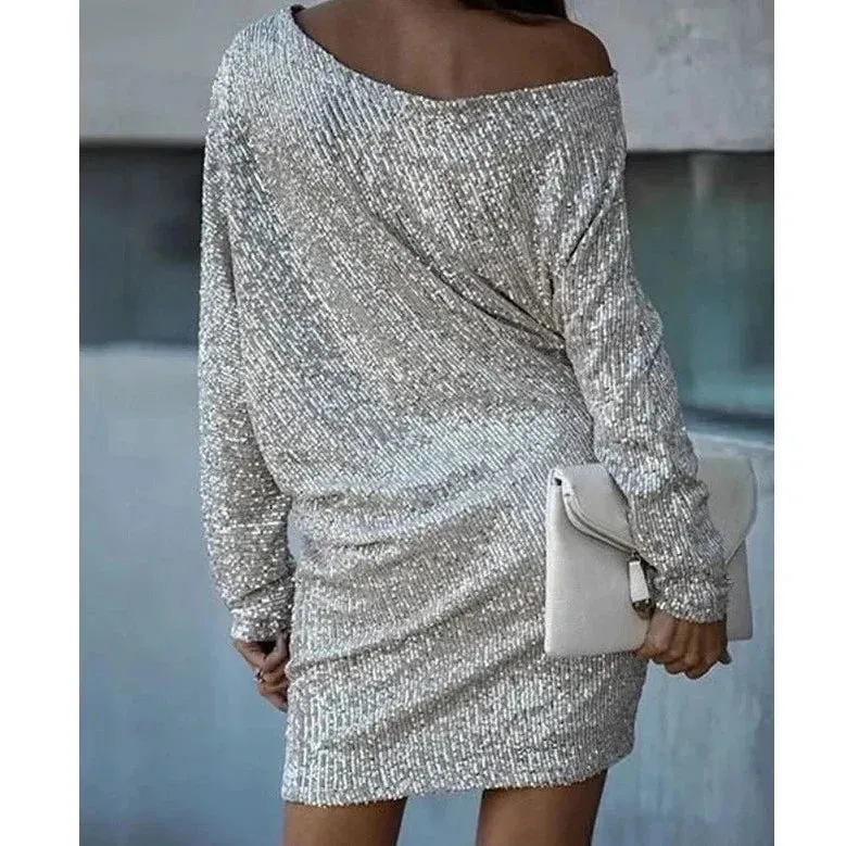 Isla | Stylish Glitter Dress