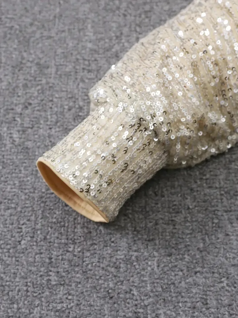Isla | Stylish Glitter Dress