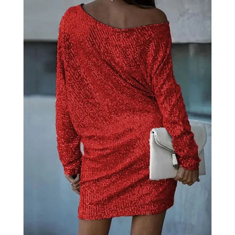 Isla | Stylish Glitter Dress