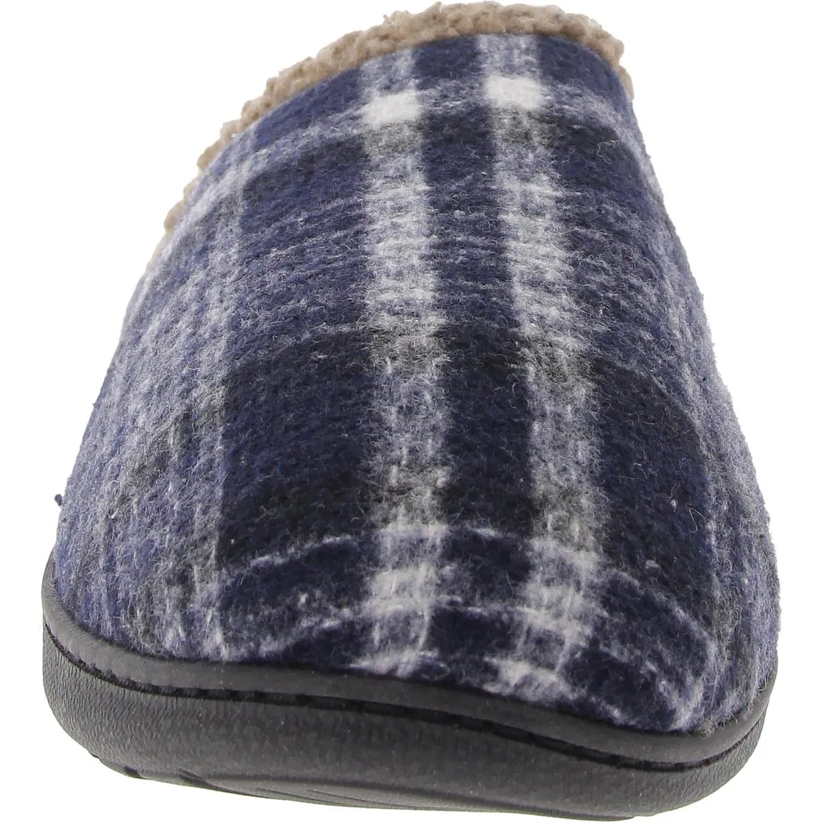 Isotoner Womens BHFO Fur Lined Casual Loafer Slippers