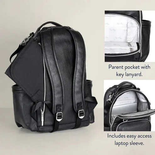 Itzy Ritzy - Boss Plus Diaper Bag Backpack - Noir
