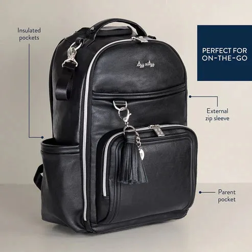 Itzy Ritzy - Boss Plus Diaper Bag Backpack - Noir