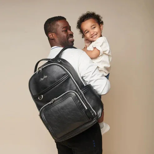 Itzy Ritzy - Boss Plus Diaper Bag Backpack - Noir