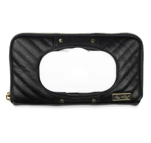 Itzy Ritzy Jetsetter Black Travel Wipes Case