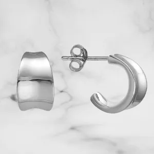 J Hoop Earrings