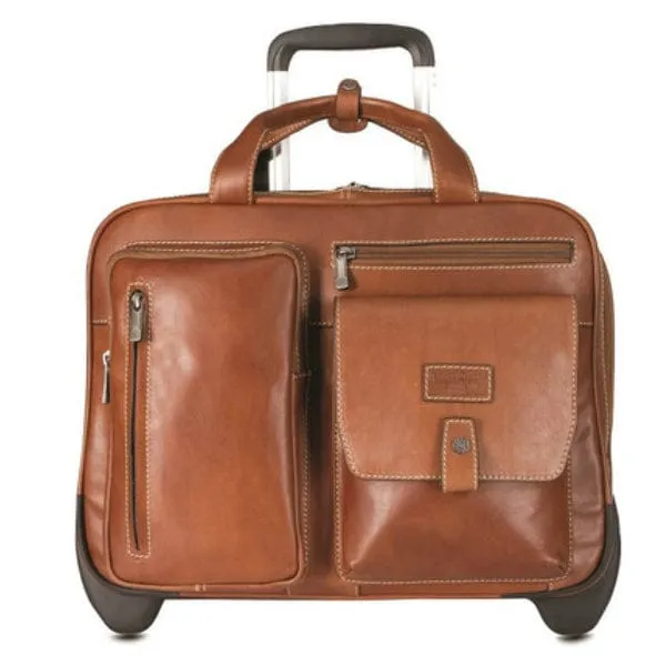 Jekyll & Hide Montana Business Cabin Trolley Brown – 4339