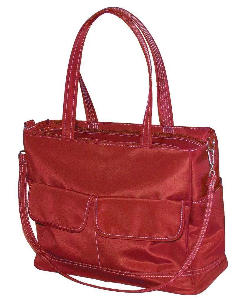 Jolly Jumper Manhattan Diaper Tote Bag - Red