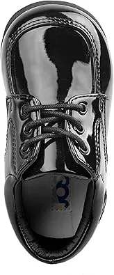 Josmo Baby Boys’ Dress Shoes – Casual Leatherette Derby Walking Shoes (Infant/Toddler)