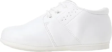 Josmo Baby Boys’ Dress Shoes – Casual Leatherette Derby Walking Shoes (Infant/Toddler)