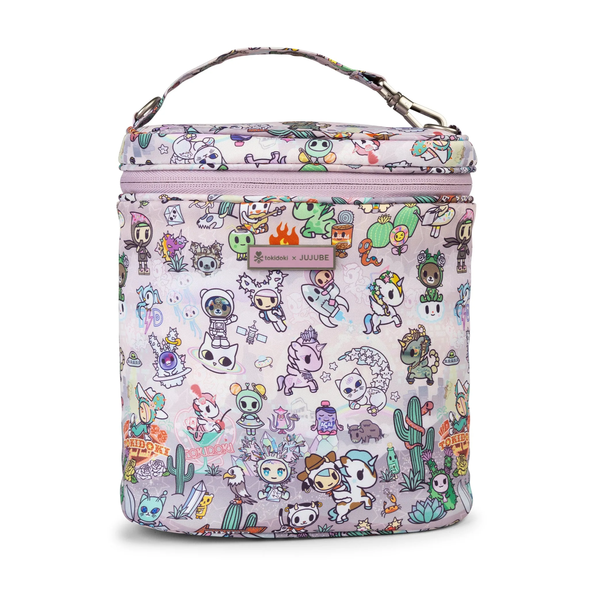 Jujube x Toki Doki  Insulated Lunch Bag Fuel Cell in Cosmic Desert