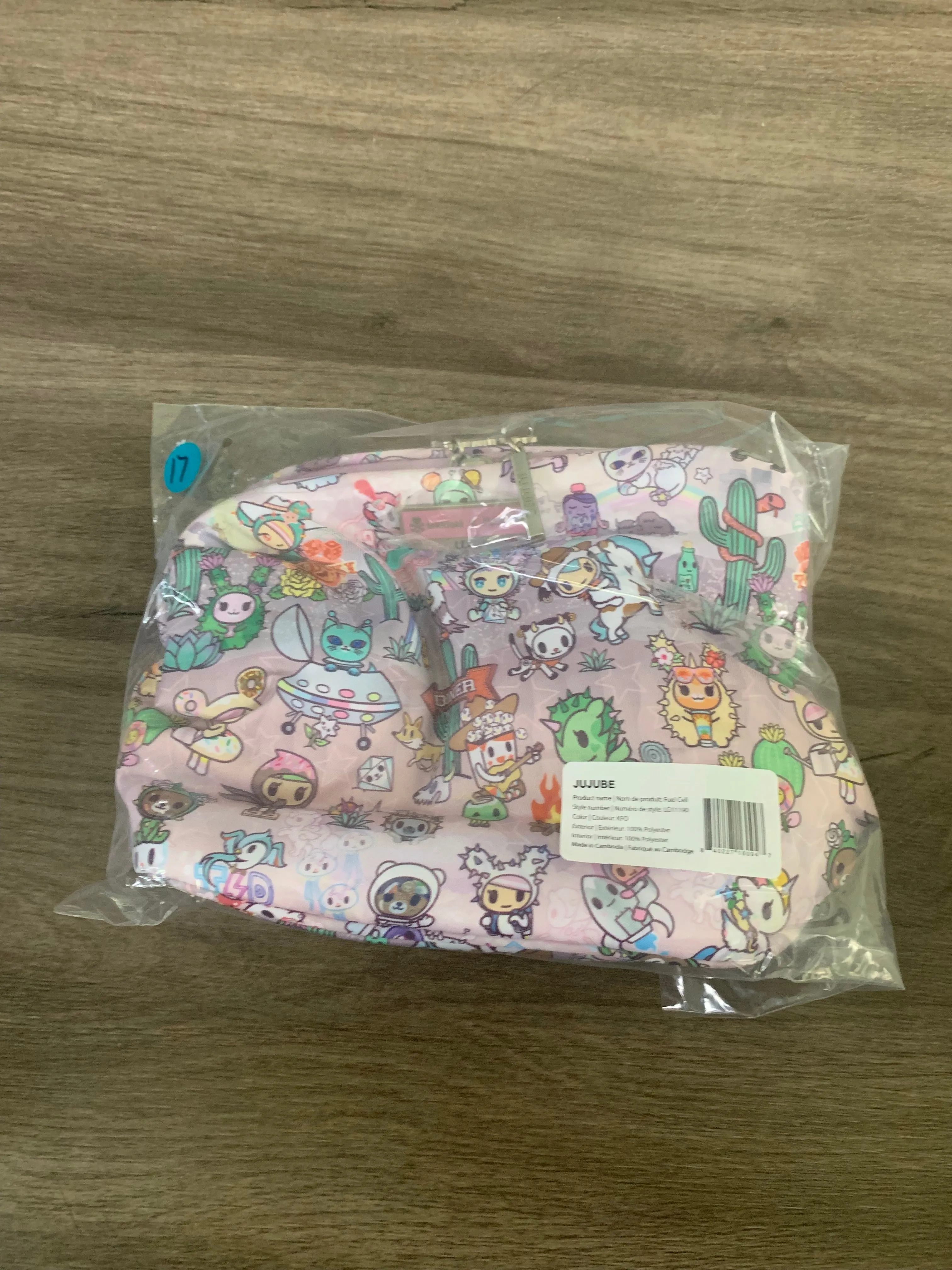Jujube x Toki Doki  Insulated Lunch Bag Fuel Cell in Cosmic Desert