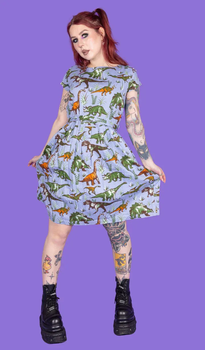 Jurassic Adventure Dinosaur Tea Party Dress