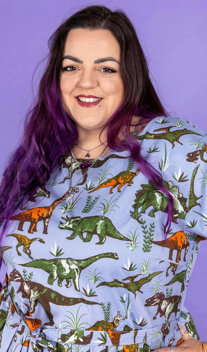 Jurassic Adventure Dinosaur Tea Party Dress