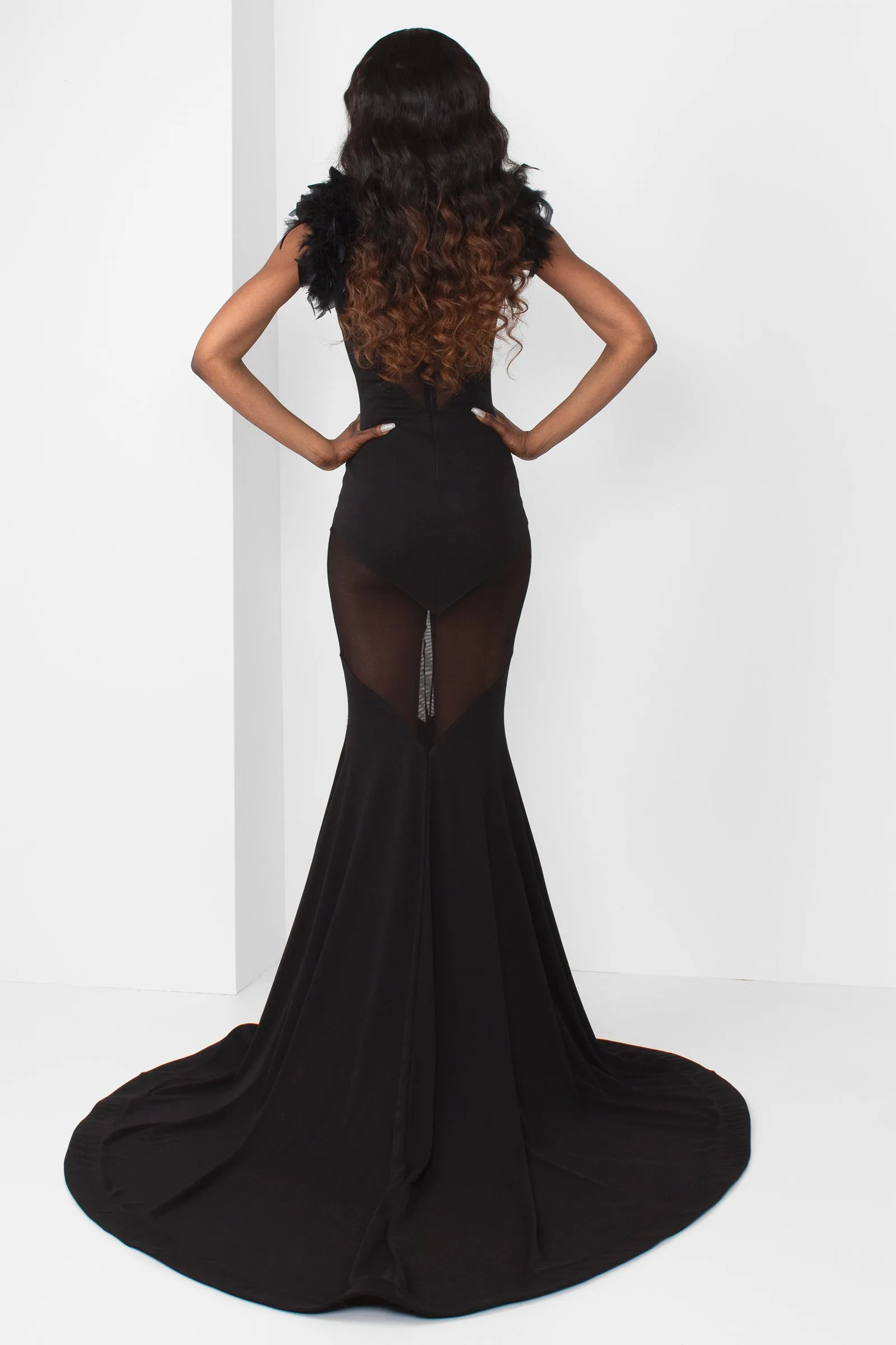 Kara Gown (Black)