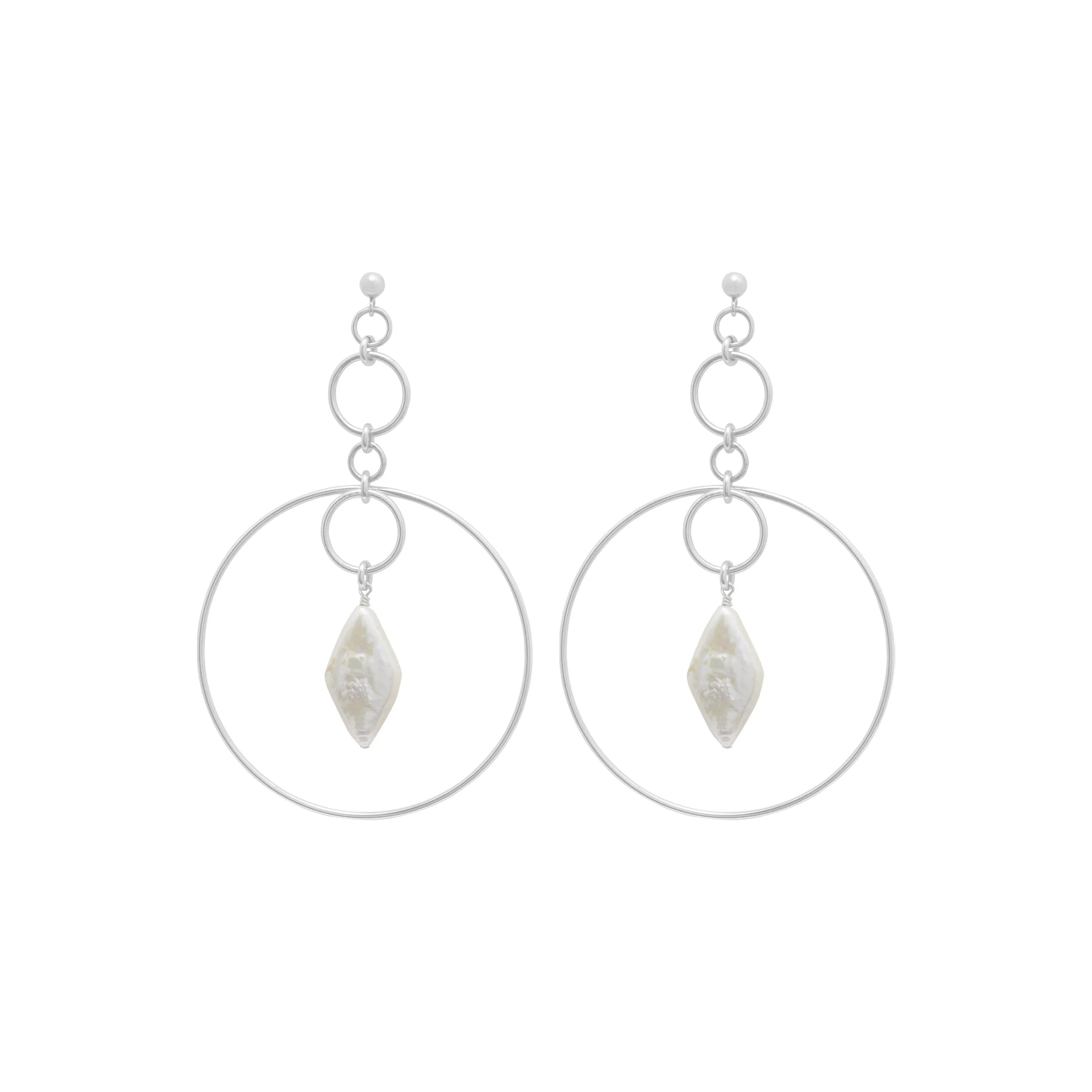 Kendall Earrings - Sterling Silver