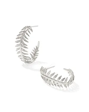 Kendra Scott Kayla Hoop Silver Earrings