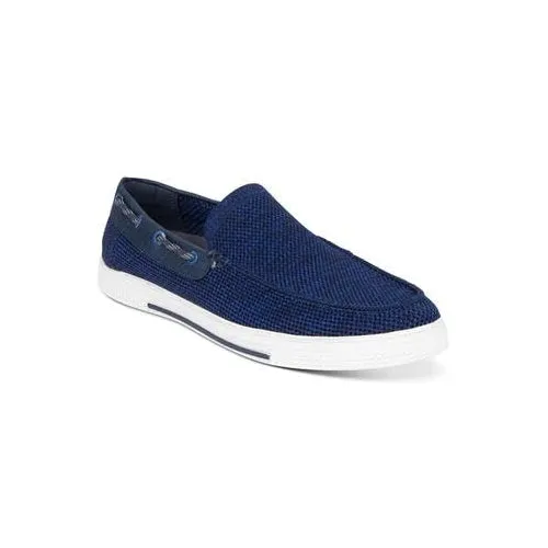 Kenneth Cole REACTION Mens Loafer (Trace Slip On B) -Work, Dress, Fashion Shoes Memory Foam Insole, Navy, 11.5