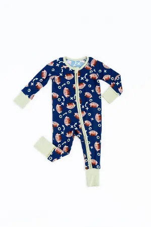 Kiki   Lulu Fall Football Convertible Baby Footie