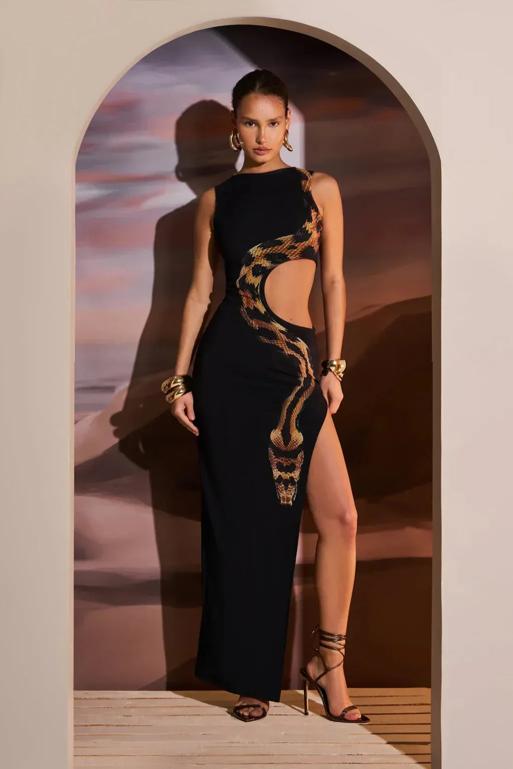 KINGSLEY VIPER DRESS