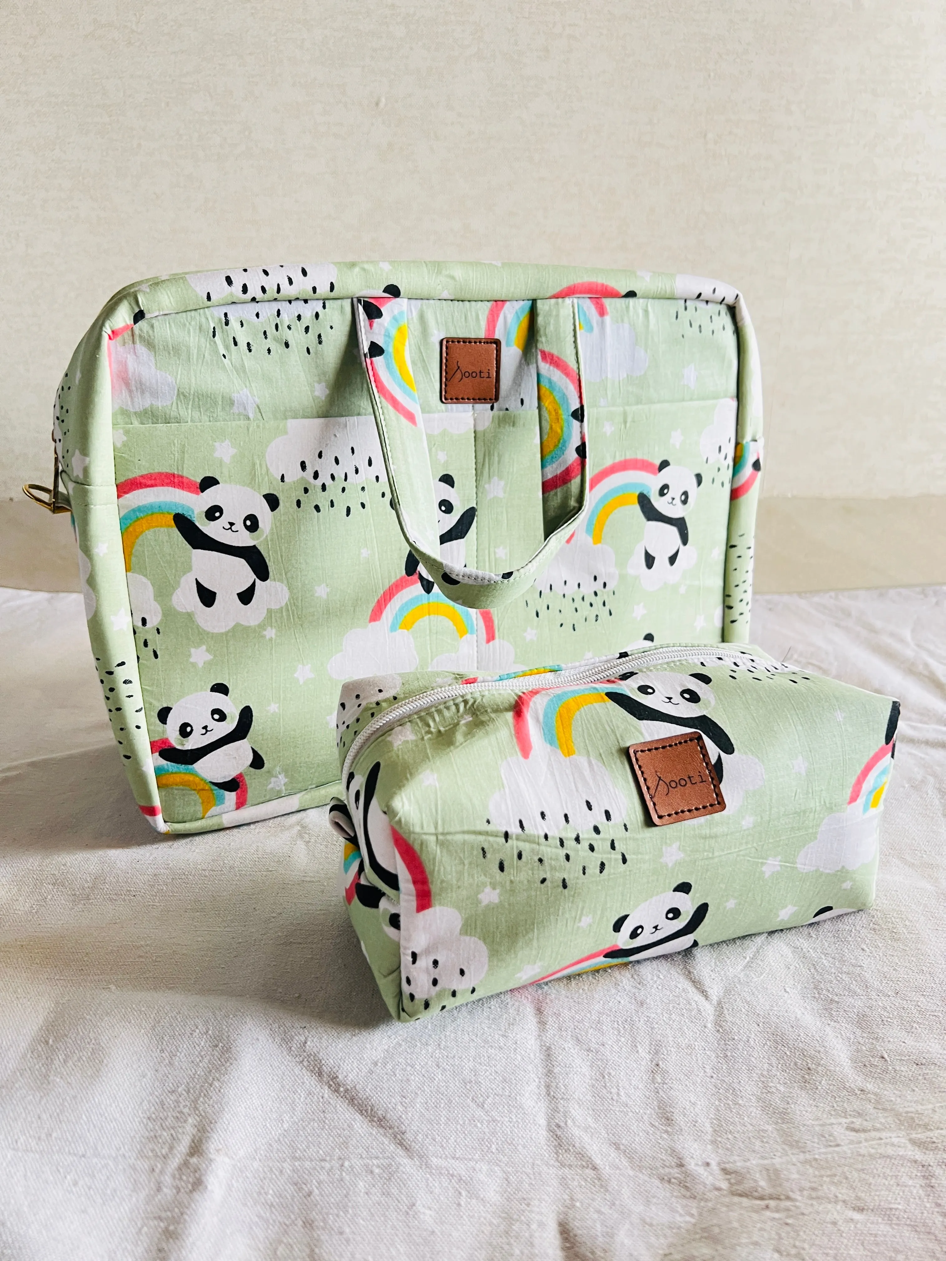 Klingaru Diaper Bags - Panda Love ( PREORDER )