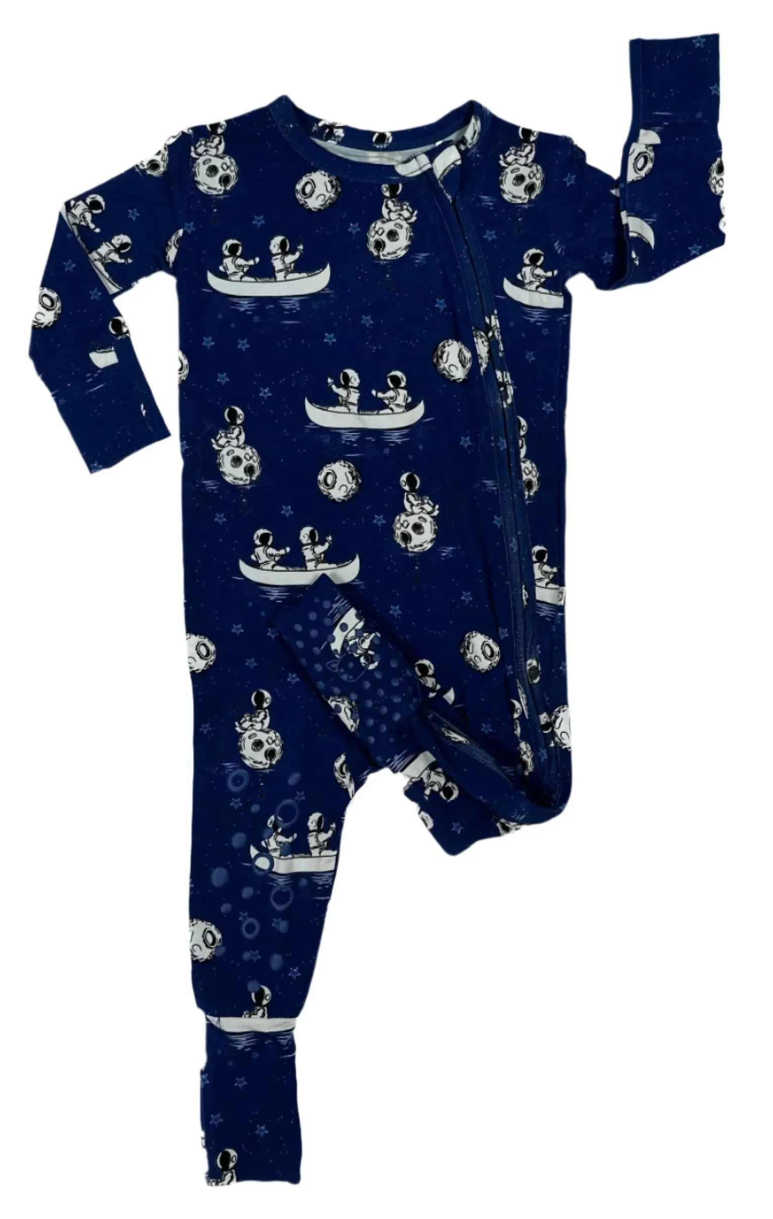 Knee-Grip Astronaut Dreams Convertible Footie