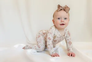 Knee-Grip Boho Cacti Convertible Footie