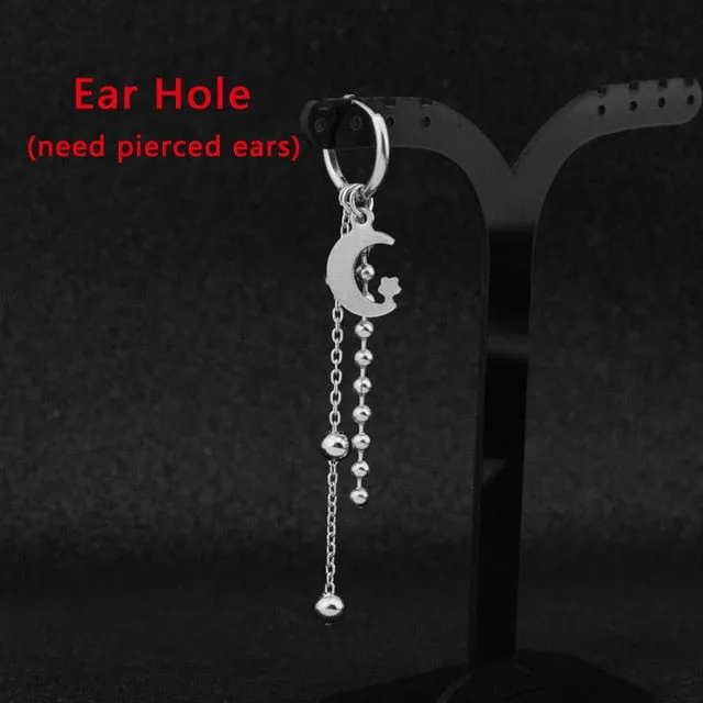 Kpop style Stainless Steel Earrings