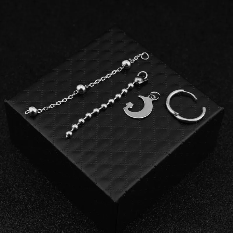 Kpop style Stainless Steel Earrings