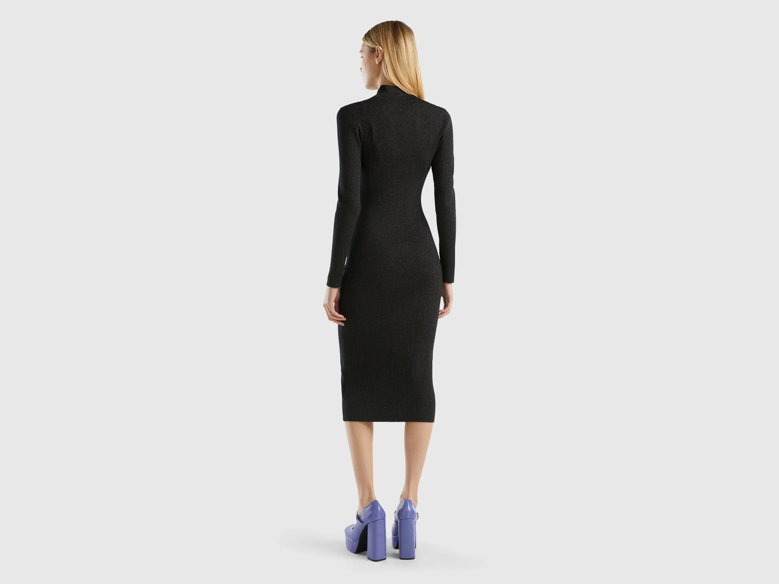 Ladies Calf Length Bodycon Dress