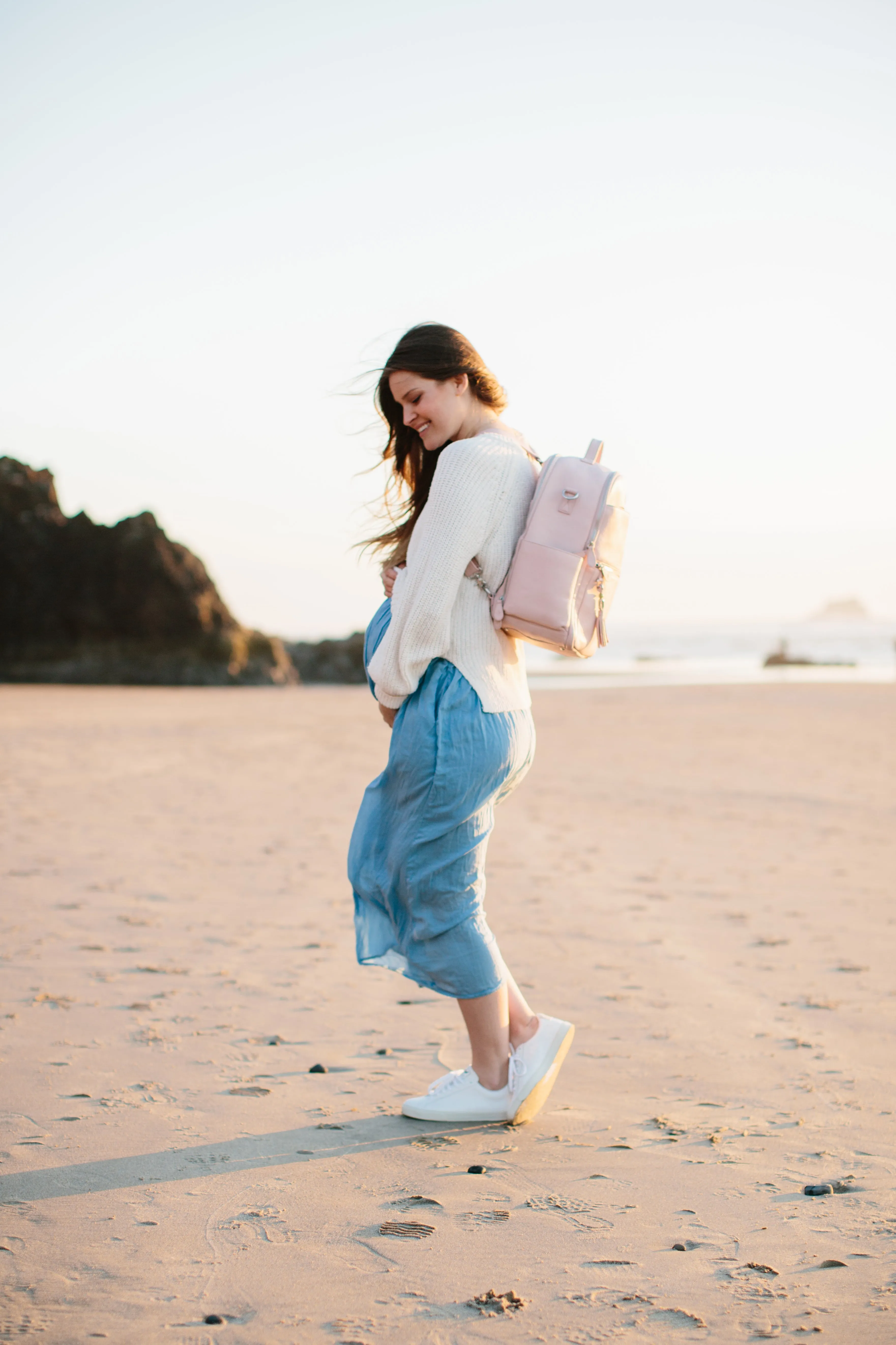Large Anna Backpack (Leather)