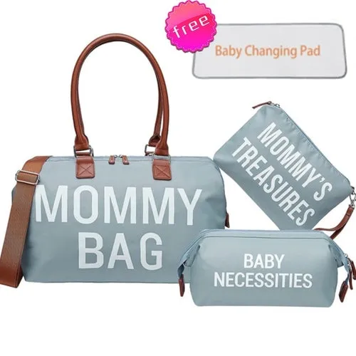 Large Travel Bag Shoulder Mommy Bag | Baby Bag Bag Mothers Diapers -