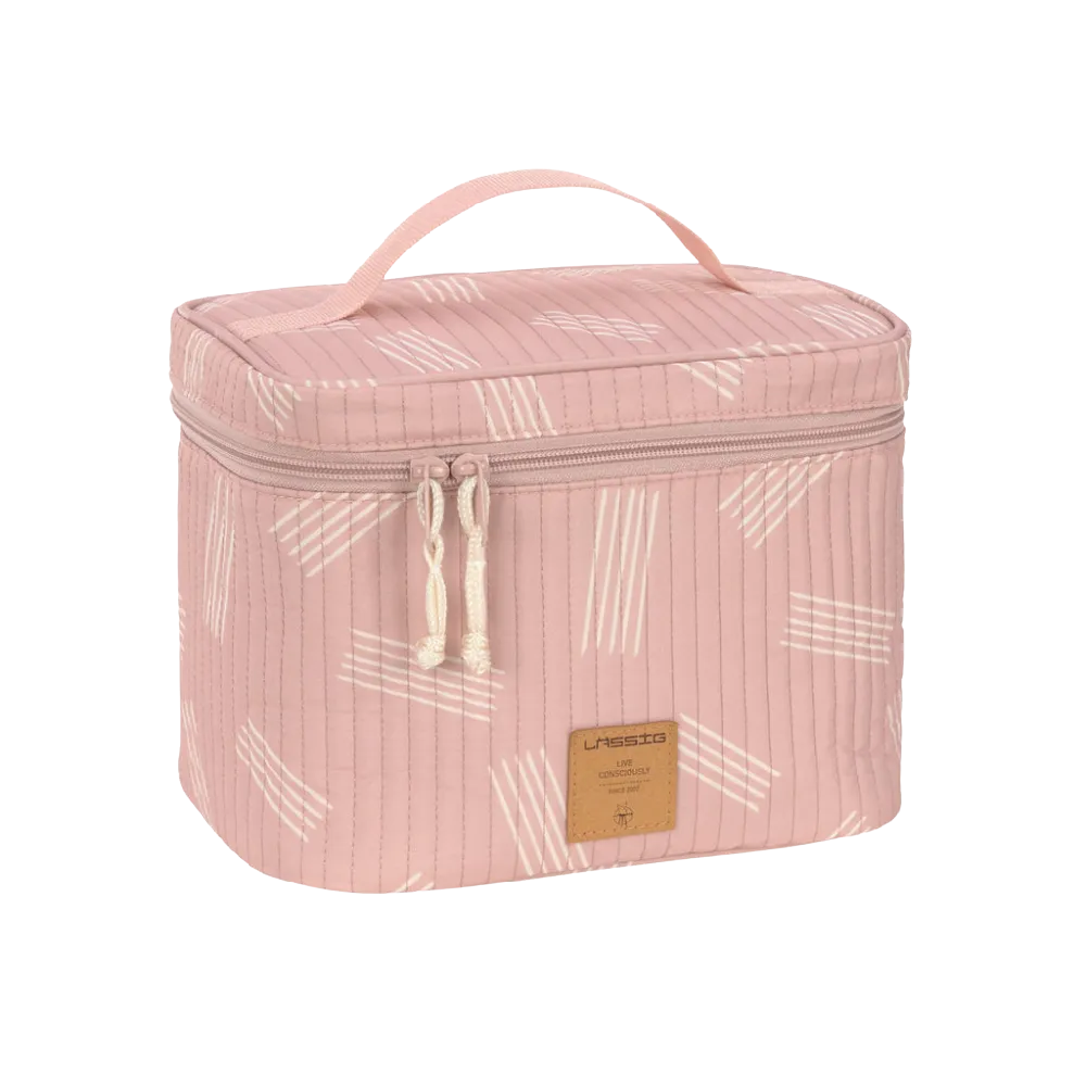 Lassig Nursery Caddy to Go Soft Stripes Rose