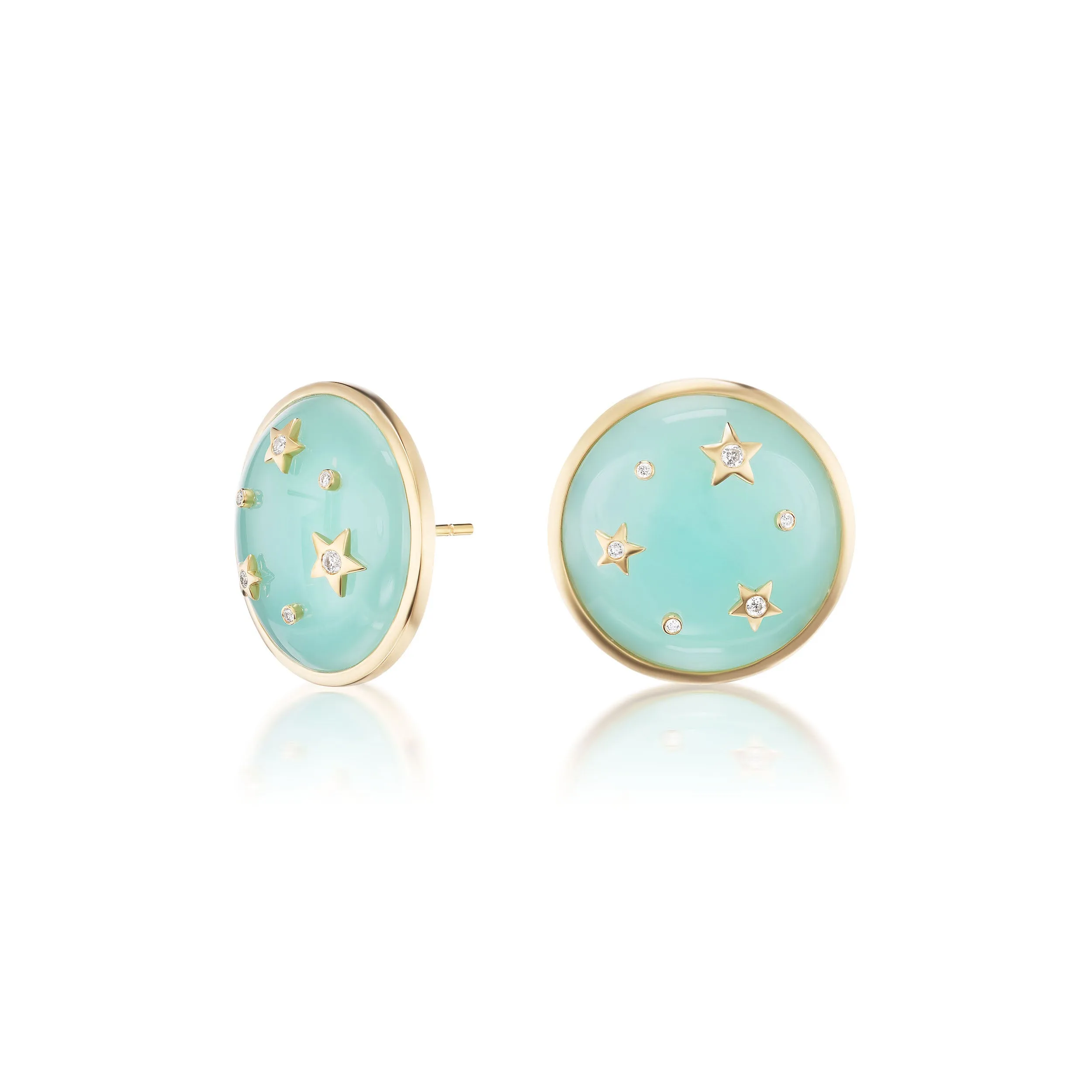 Le Stelle Button Earrings