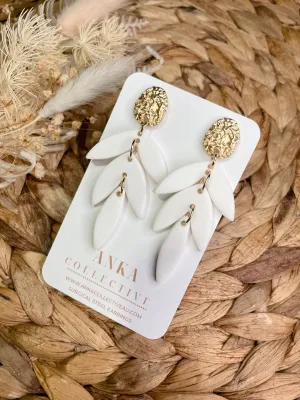 Leafy Statement Earrings