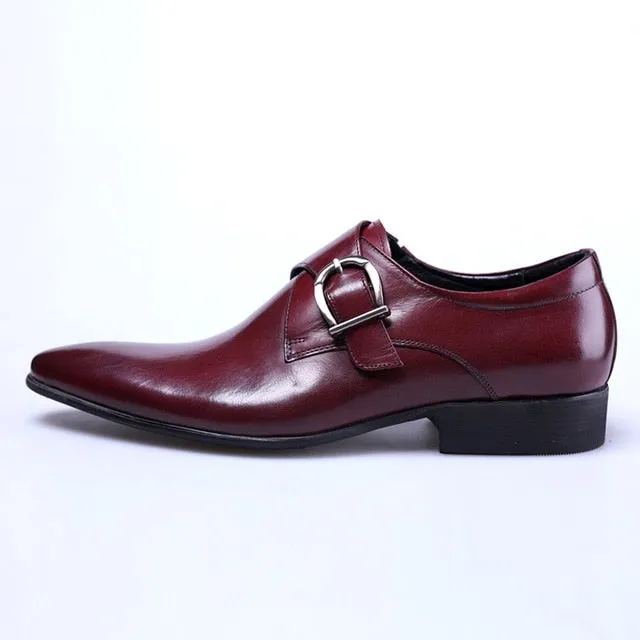 Leather Flat Classic Mens Shoes