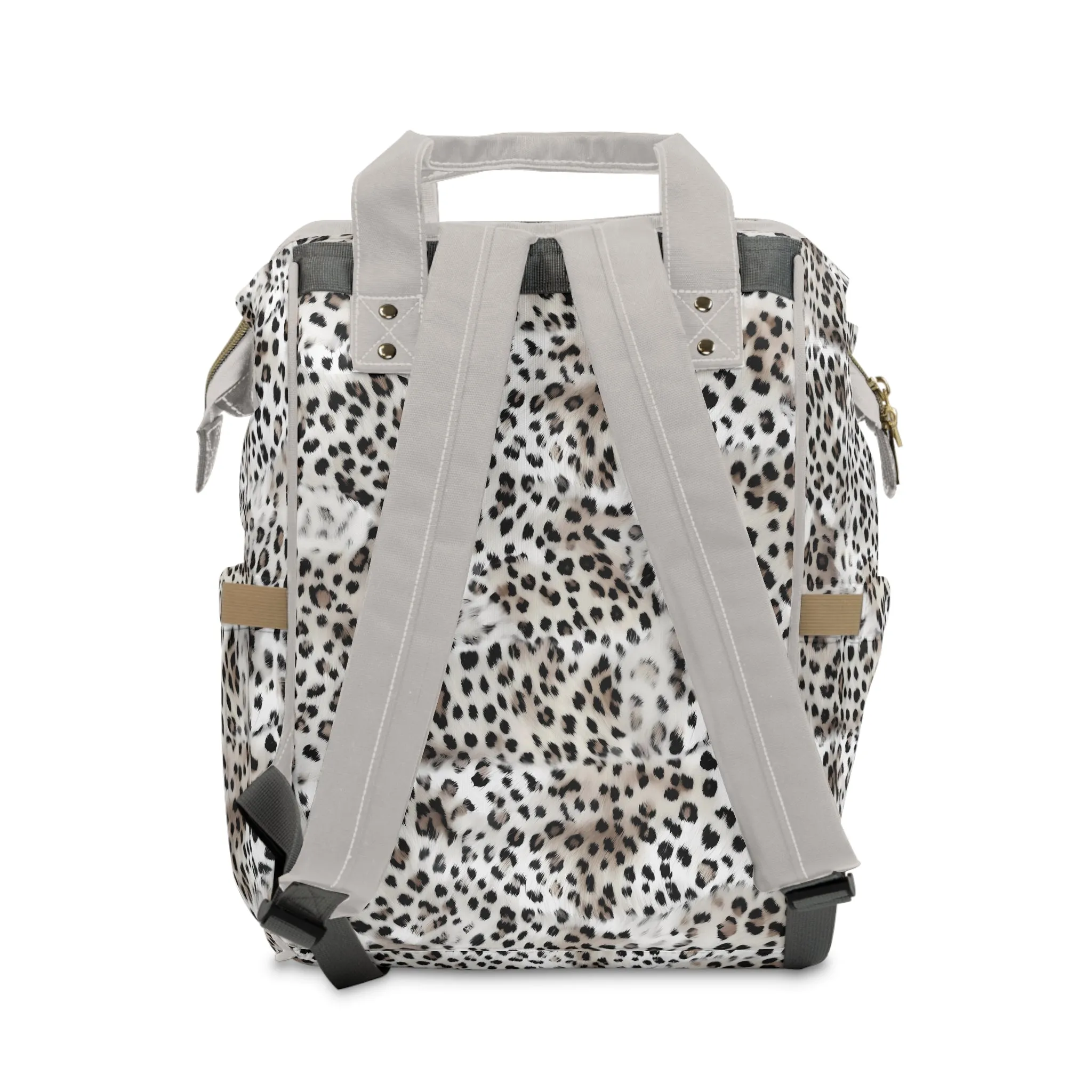 Leopard Print Diaper Backpack - Bold & Stylish Baby Bag with Trendy Leopard Patterns, Perfect for Adventurous Parents