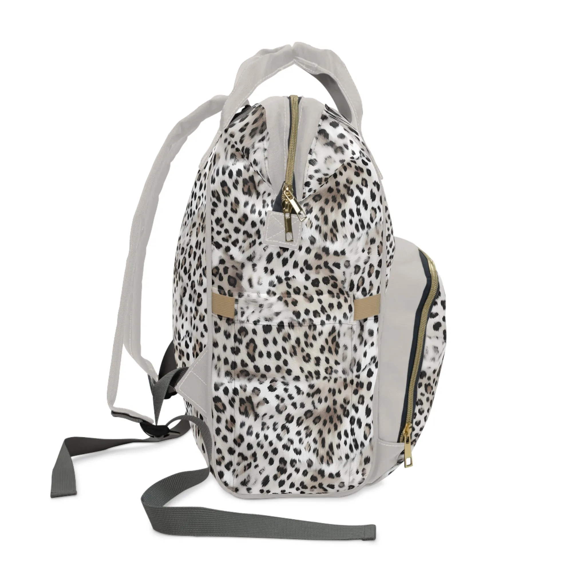 Leopard Print Diaper Backpack - Bold & Stylish Baby Bag with Trendy Leopard Patterns, Perfect for Adventurous Parents