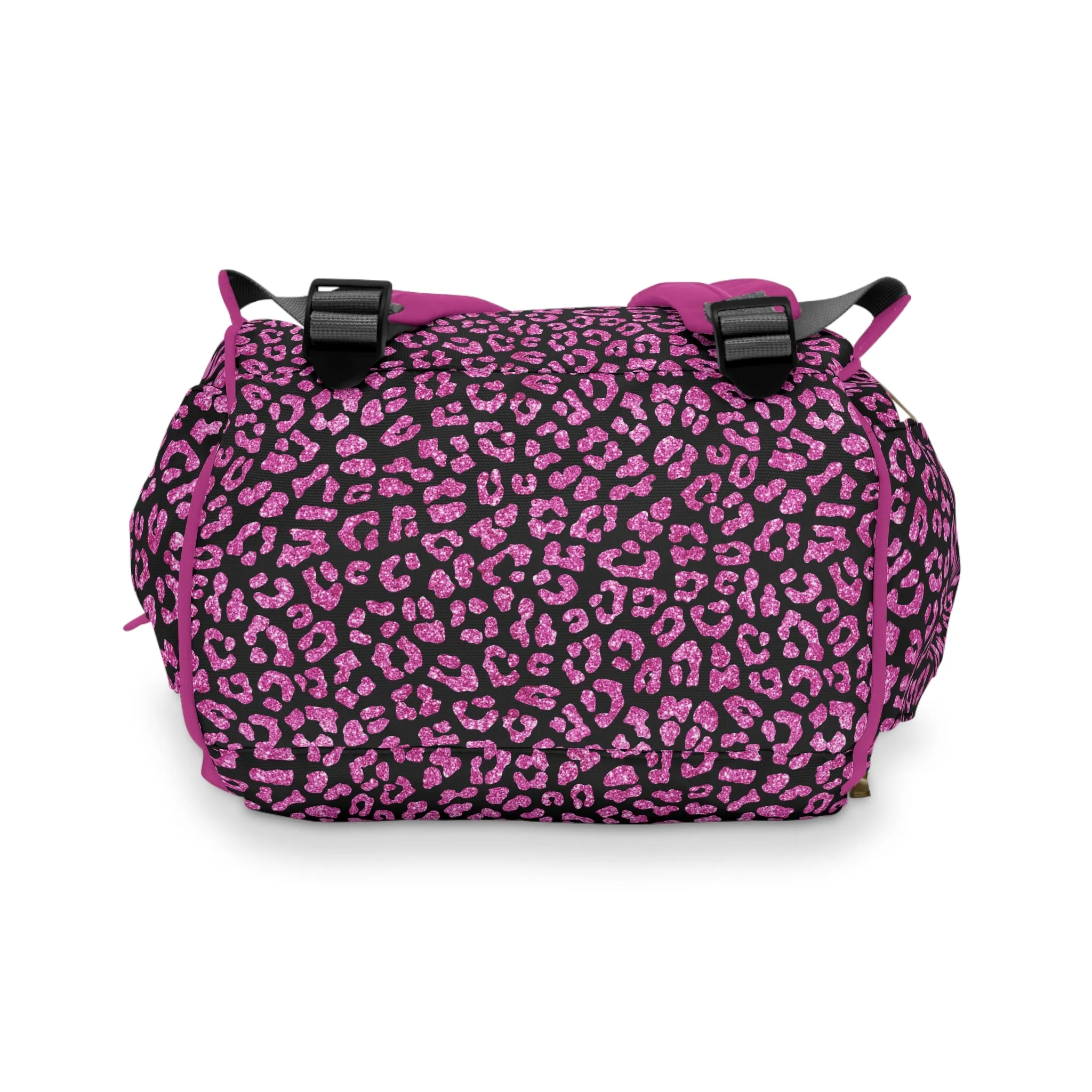 Leopard Print Diaper Backpack - Bold & Stylish Baby Bag with Trendy Leopard Patterns, Perfect for Adventurous Parents