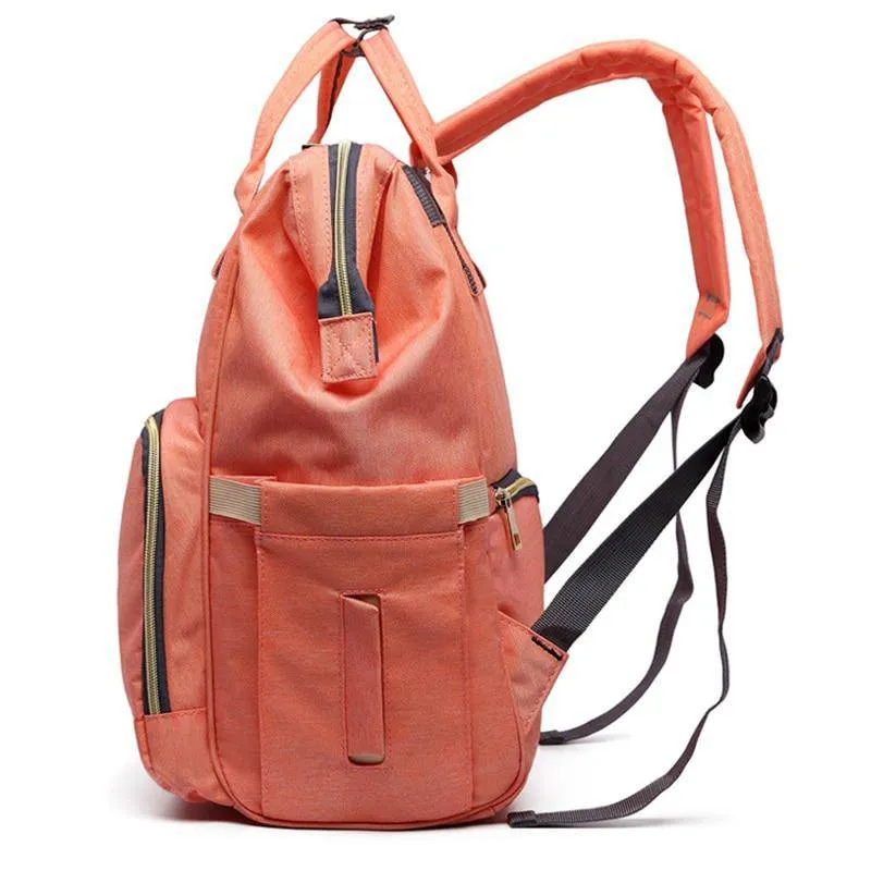 LEQUEEN Diaper Bag Large Capacity Baby Travel Backpack