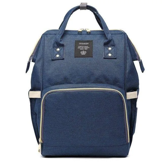 LEQUEEN Diaper Bag Large Capacity Baby Travel Backpack