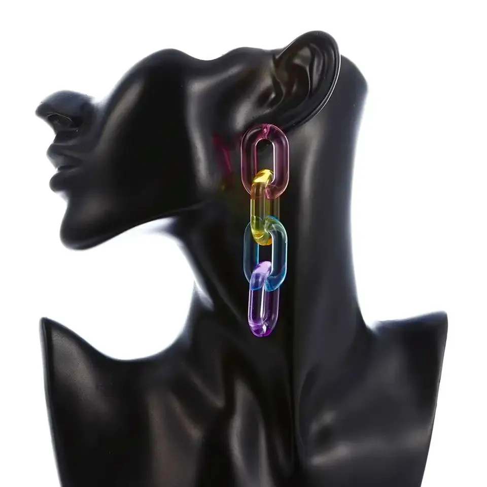 LINK ME DROP EARRINGS