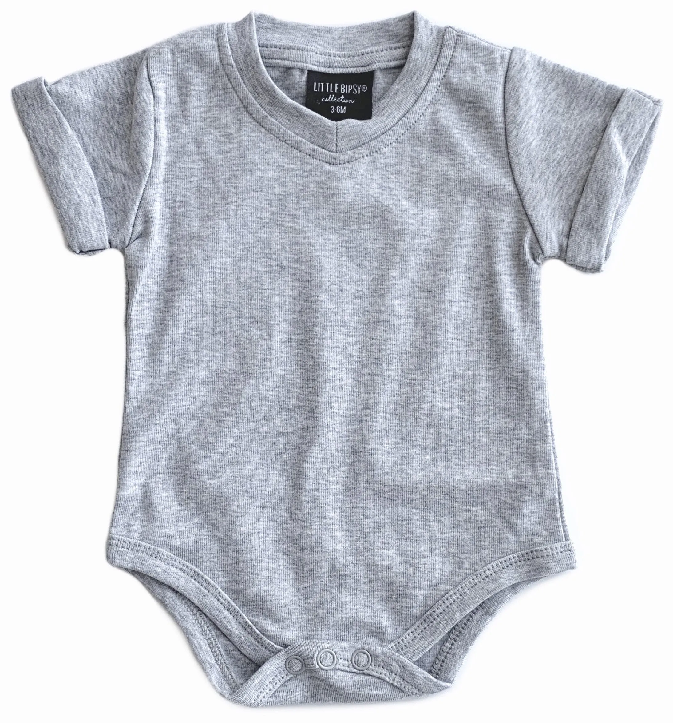 Little Bipsy Basic Onesie - Grey