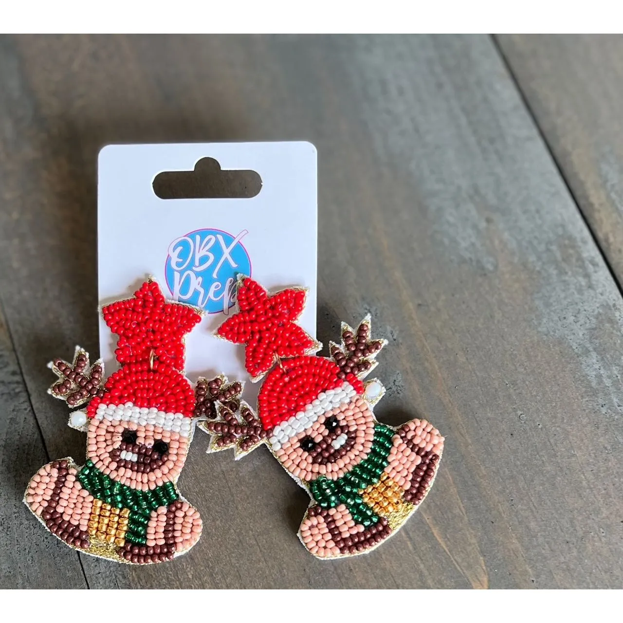 Little Reindeer Seed Beaded Christmas