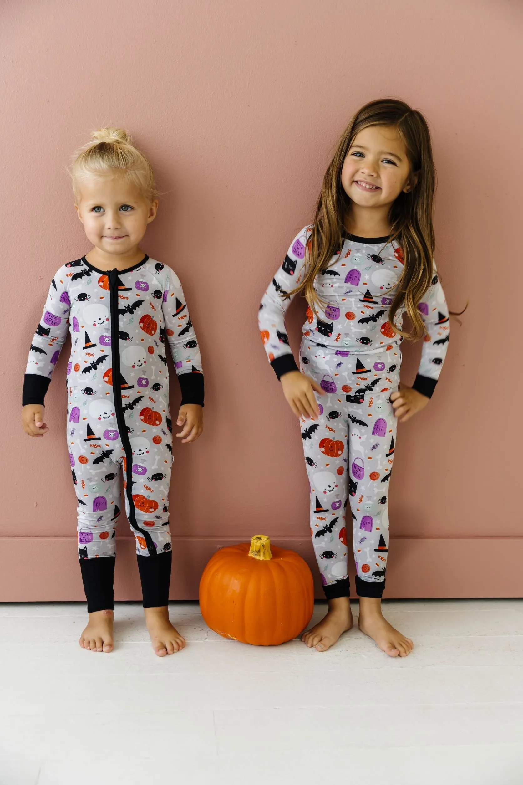 Little Sleepies Trick or Treat Convertible Romper/Sleeper